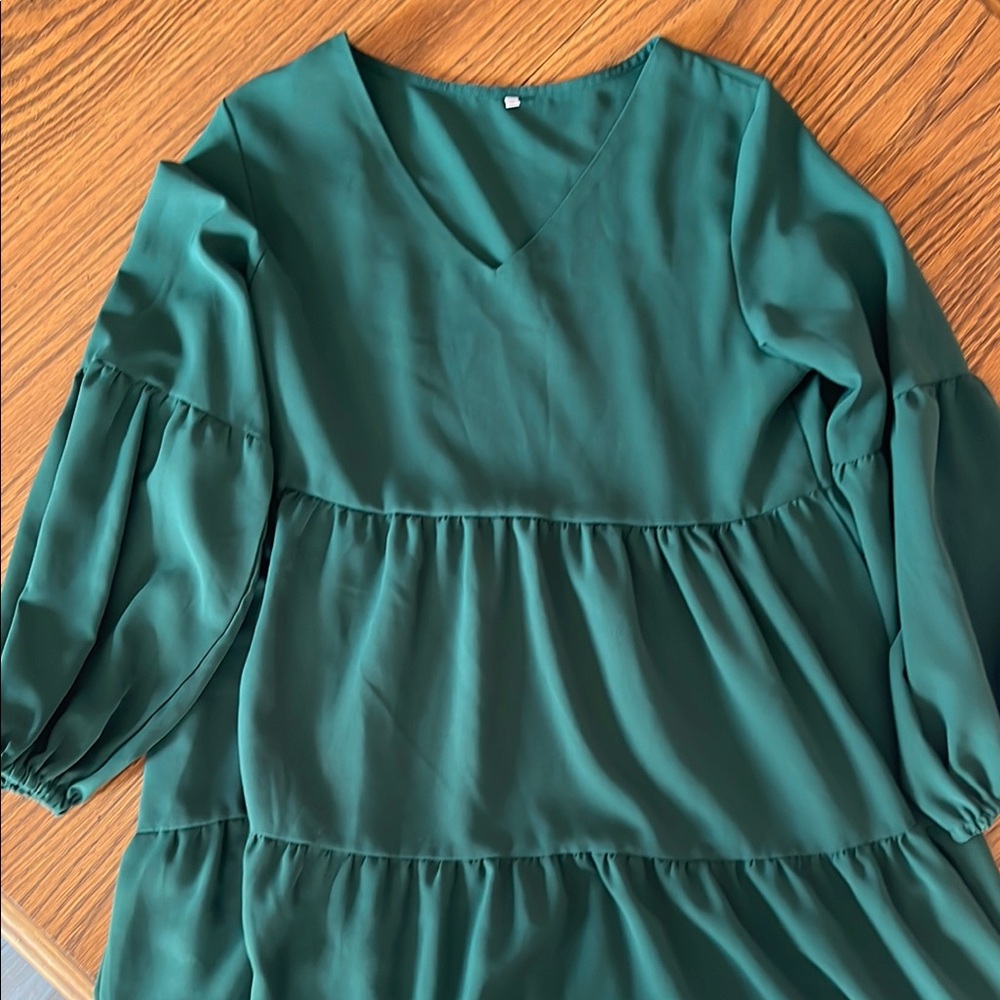 Dark Green Women's Dress